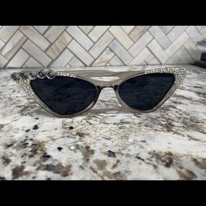 Bachelorette Bride Bling Sunglasses